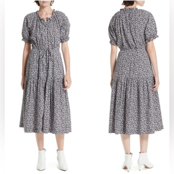 La Vie Rebecca Taylor Willow Bud Dress Small - Picture 1 of 13